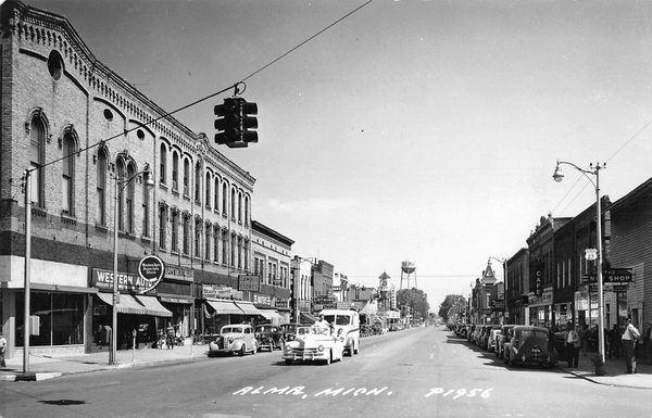 Alma - Old Post Card Photo (newer photo)